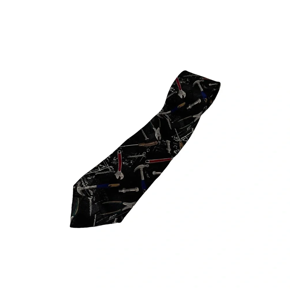 Vintage 1990's HOME IMPROVEMENT Tooling Around Necktie Tie Mens Career